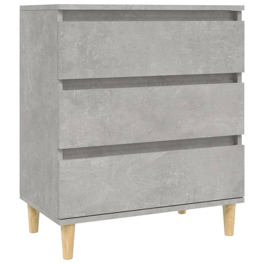 Credenza Grigio Cemento 60x35x70 cm in Legno Multistrato cod mxl 27280