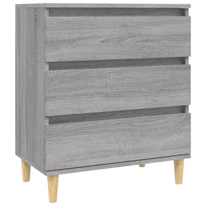 Credenza Grigio Sonoma 60x35x70 cm in Legno Multistrato cod mxl 27233