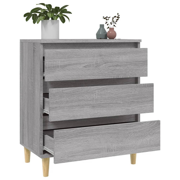 Credenza Grigio Sonoma 60x35x70 cm in Legno Multistrato cod mxl 27233