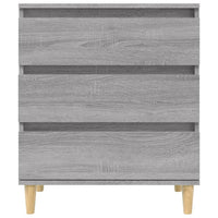 Credenza Grigio Sonoma 60x35x70 cm in Legno Multistrato cod mxl 27233