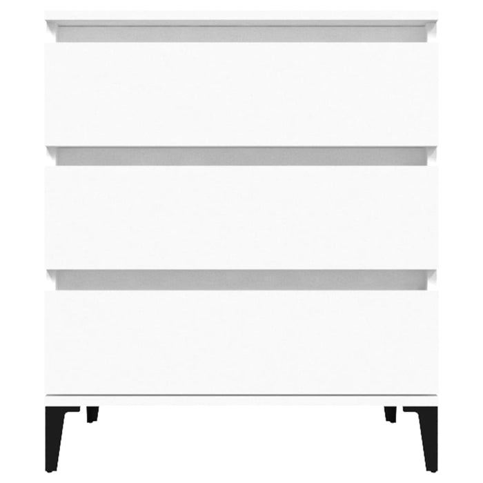 Credenza Bianca 60x35x70 cm in Legno Multistrato