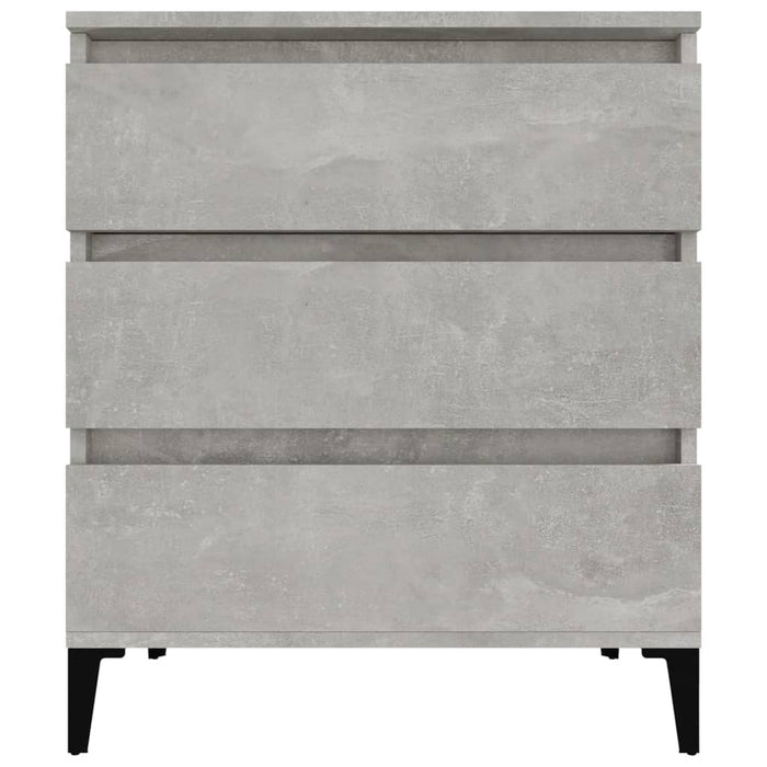 Credenza Grigio Cemento 60x35x70 cm in Legno Multistrato cod mxl 28126