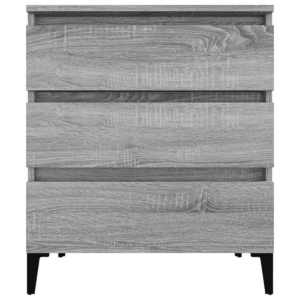 Credenza Grigio Sonoma 60x35x70 cm in Legno Multistrato cod 12461