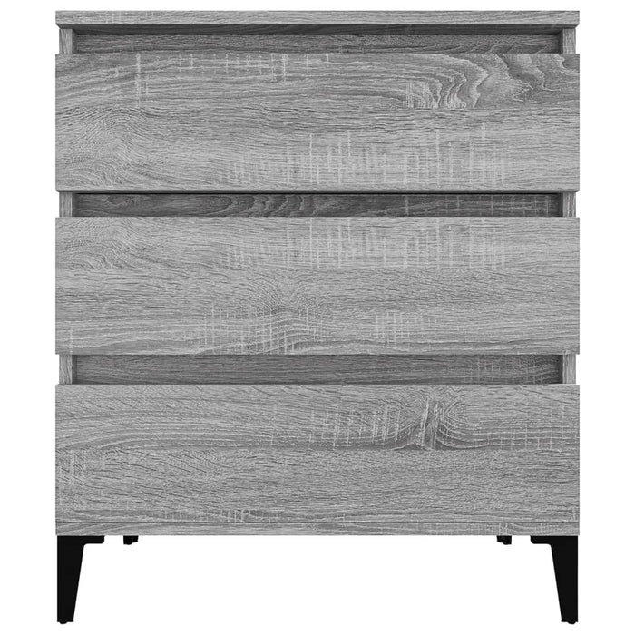 Credenza Grigio Sonoma 60x35x70 cm in Legno Multistrato cod 12461