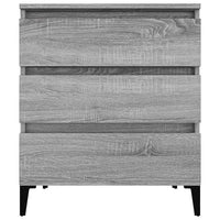 Credenza Grigio Sonoma 60x35x70 cm in Legno Multistrato cod mxl 28127