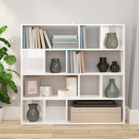 Libreria/Divisorio Bianco Lucido 105x24x102 cm cod mxl 66431