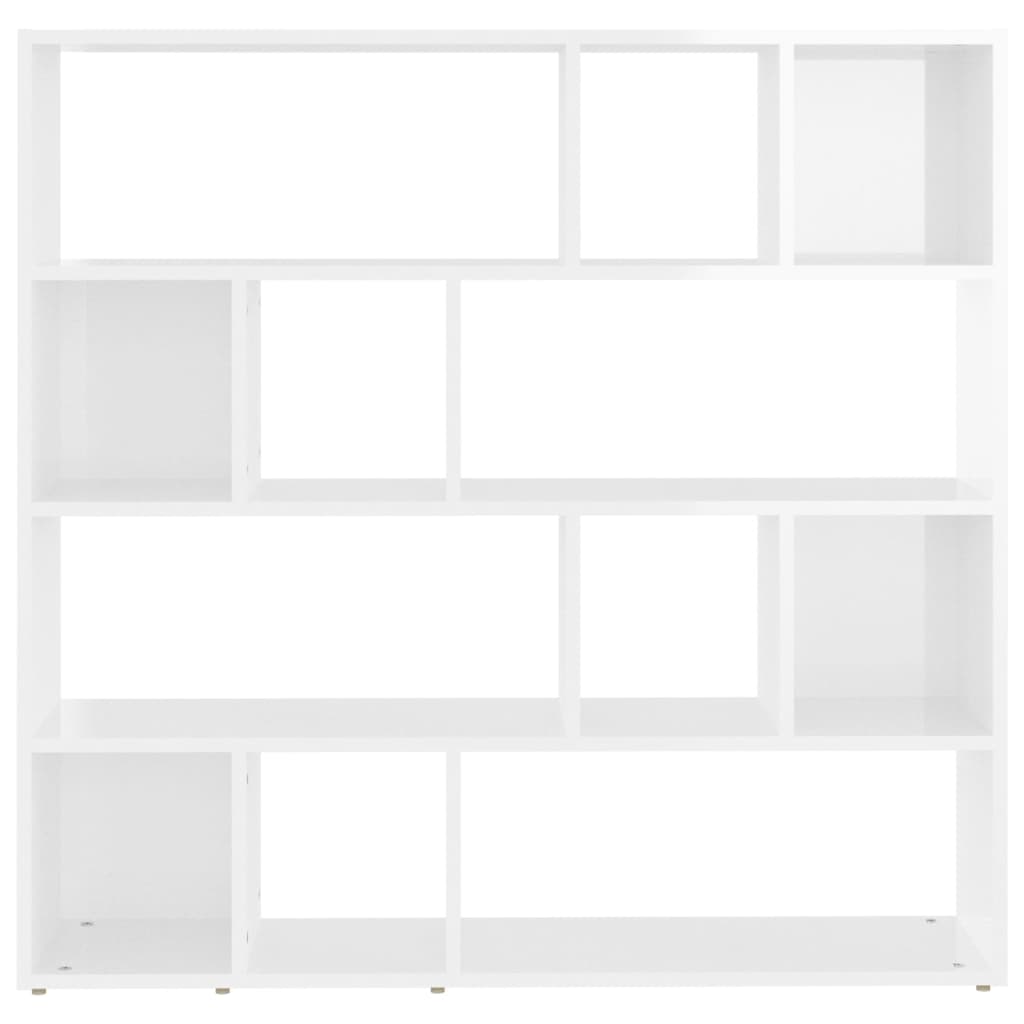 Libreria/Divisorio Bianco Lucido 105x24x102 cm cod mxl 66431