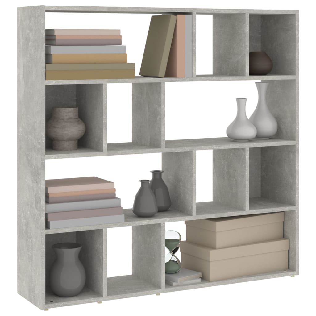 Libreria/Divisorio Grigio Cemento 105x24x102 cm cod mxl 63703