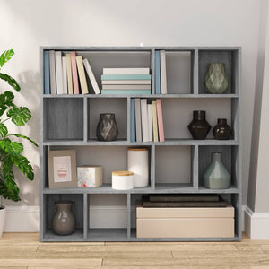 Libreria/Divisorio Grigio Sonoma 105x24x102 cmcod mxl 81158