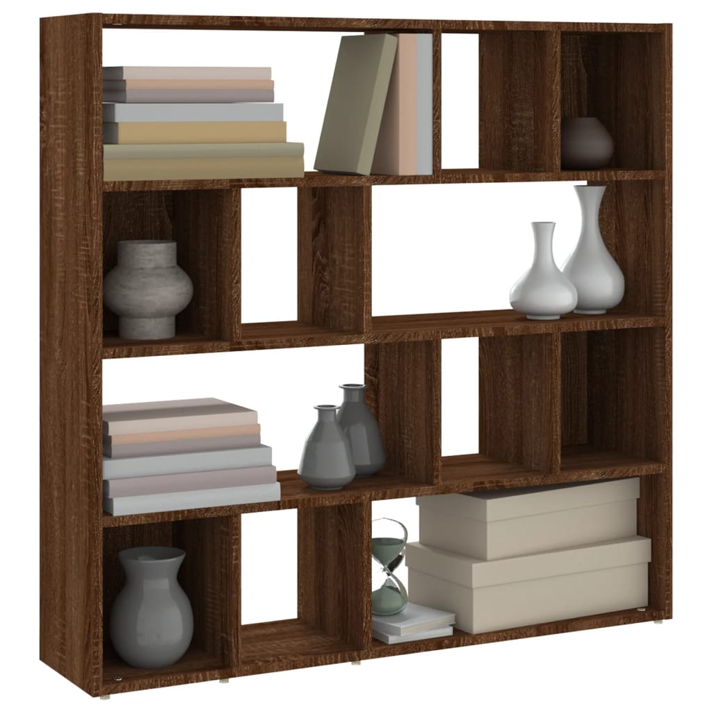 Libreria/Divisorio Rovere Marrone 105x24x102 cm cod mxl 72033