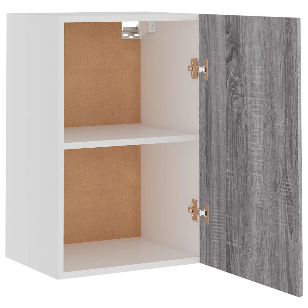 Mobile Pensile Grigio Sonoma 39,5x31x60 cm Legno Multistrato 826349