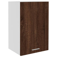 Mobile Pensile Rovere Marrone 39,5x31x60cm in Legno Multistrato 826350