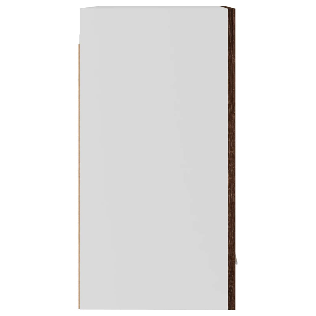 Mobile Pensile Rovere Marrone 39,5x31x60cm in Legno Multistrato 826350