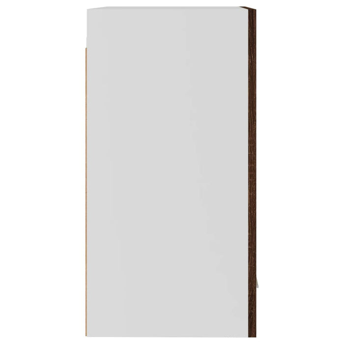 Mobile Pensile Rovere Marrone 39,5x31x60cm in Legno Multistrato 826350