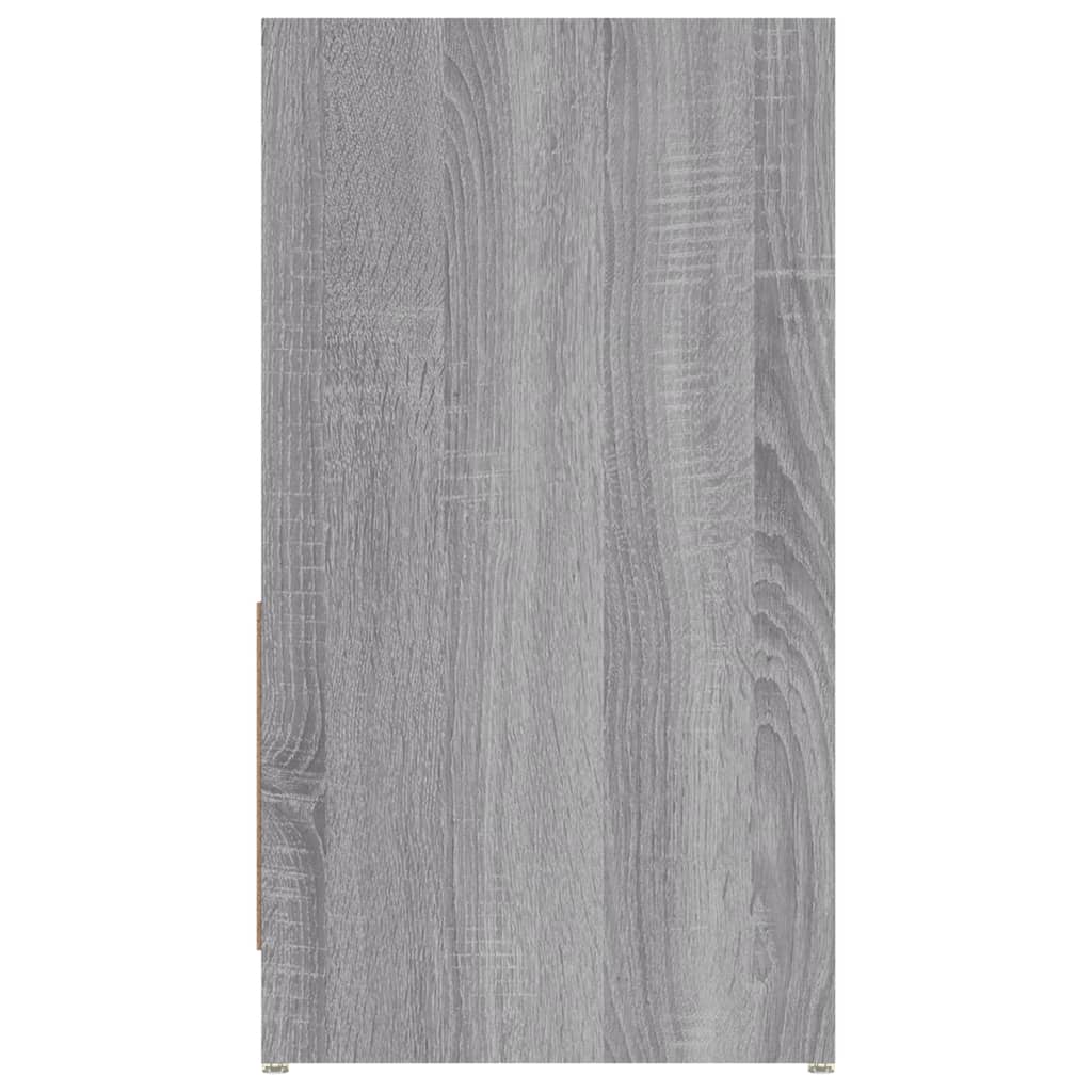 Armadietto Bagno Grigio Sonoma 60x33x61 cm in Legno Multistrato cod mxl 11647