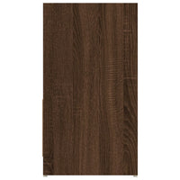 Armadietto Bagno Rovere Marrone 60x33x61cm Legno Ingegnerizzato 826359