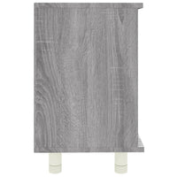 Armadietto Bagno Grigio Sonoma 60x32x53,5 cm Legno Multistrato cod mxl 5495