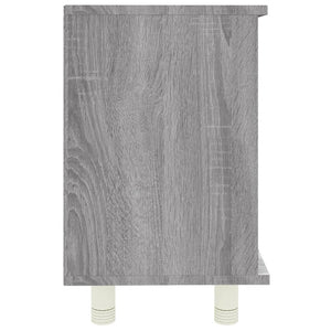 Armadietto Bagno Grigio Sonoma 60x32x53,5 cm Legno Multistrato cod mxl 5495