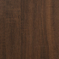 Armadietto Bagno Rovere Marrone 60x32x53,5 cm Legno Multistrato