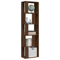 Libreria Rovere Marrone 45x24x160 cm in Legno Multistrato 826377