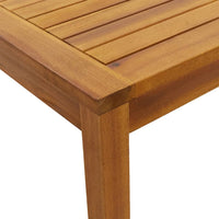 Tavolo da Giardino 110x55x67 cm Legno Massello d'Acacia 319718