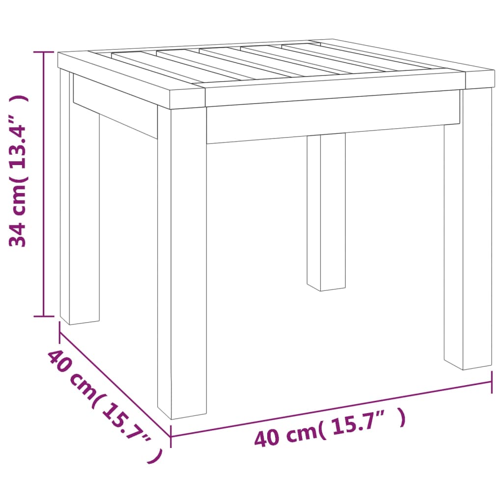 Set da Pranzo da Giardino 3pz con Cuscini Legno Massello Acacia cod mxl 50140