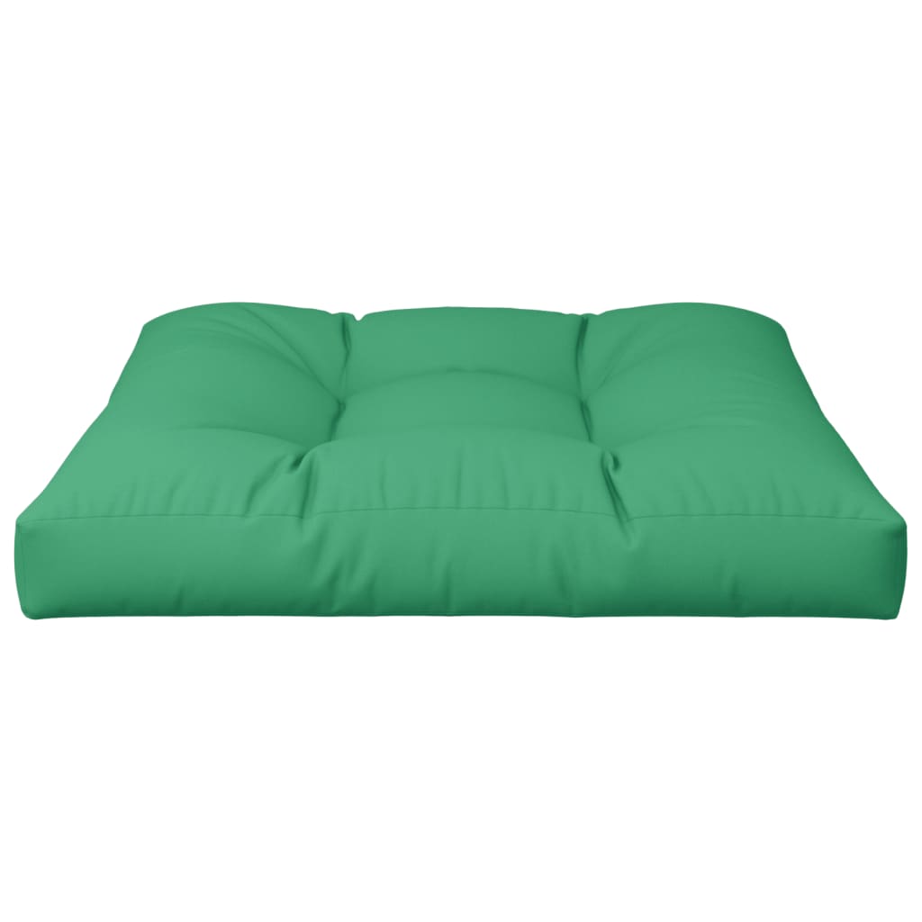 Cuscino per Pallet Verde 70x70x12 cm in Tessuto 360474