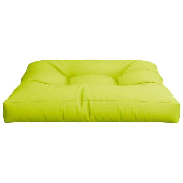 Cuscino per Pallet Verde Brillante 70x70x12 cm in Tessuto 360480