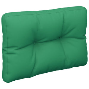 Cuscino per Pallet Verde 60x40x12 cm in Tessuto 360562