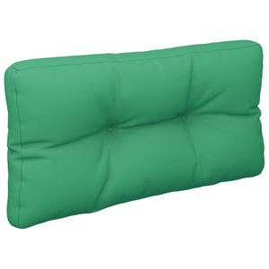 Cuscino per Pallet Verde 80x40x12 cm in Tessuto 360606