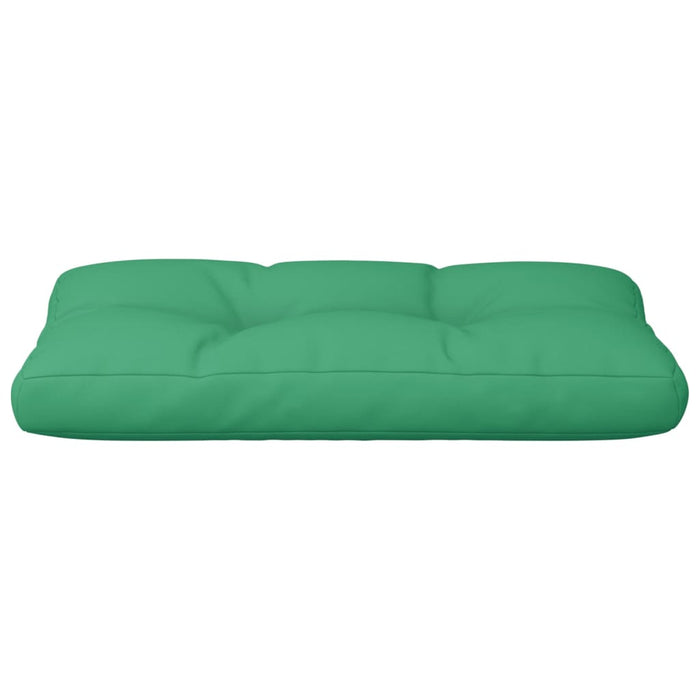 Cuscino per Pallet Verde 80x40x12 cm in Tessuto 360606