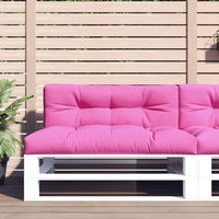 Cuscino per Pallet Rosa 120x40x12 cm in Tessuto 360643