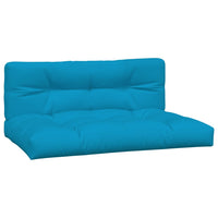 Cuscini per Pallet 2 pz Blu in Tessuto 360737