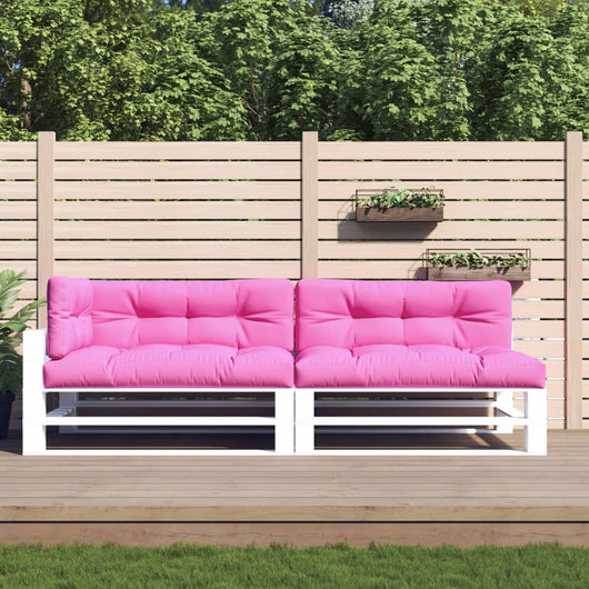 Cuscini per Pallet 5 pz Rosa in Tessuto 360797