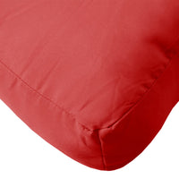 Cuscino per Pallet Rosso in Tessuto 360884