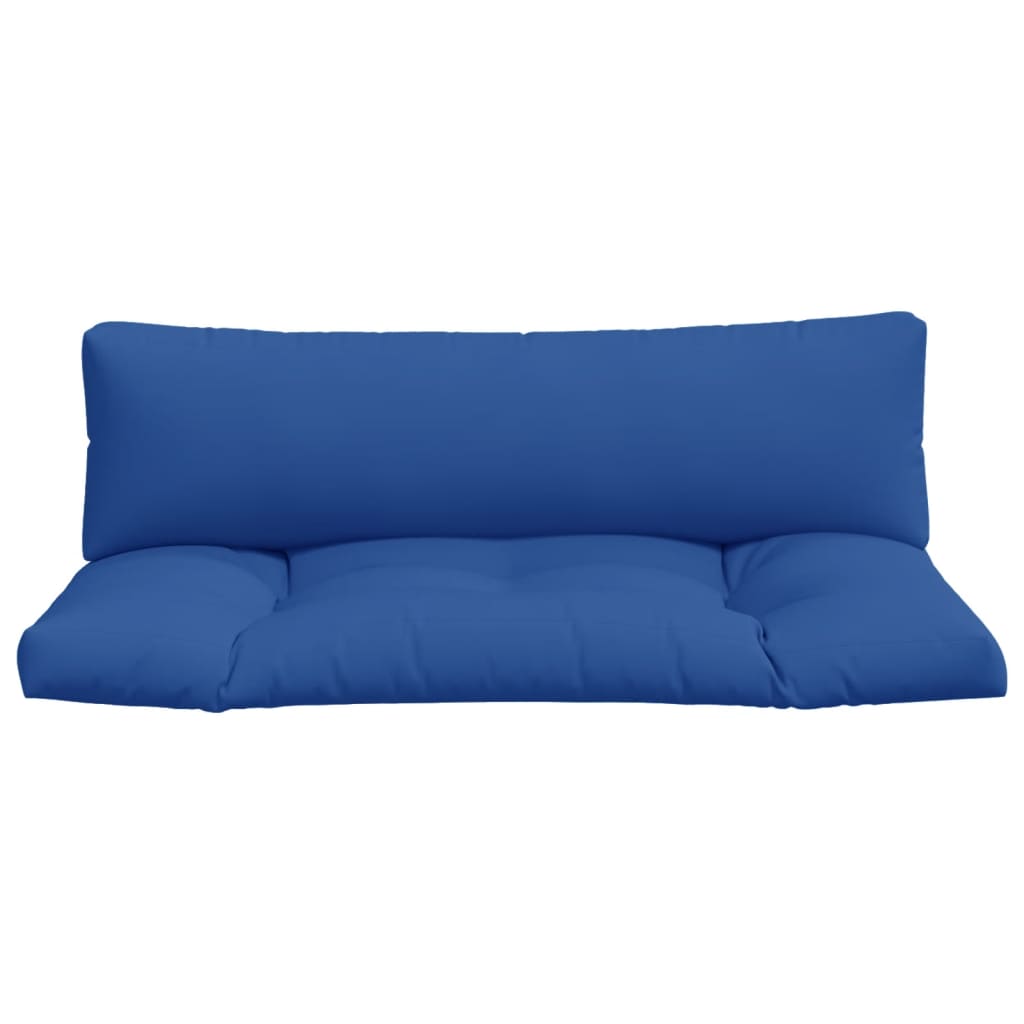 Cuscini per Pallet 2 pz Blu in Tessuto 360932