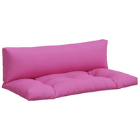 Cuscini per Pallet 2 pz Rosa in Tessuto Oxford 360942