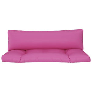 Cuscini per Pallet 2 pz Rosa in Tessuto Oxford 360942