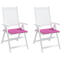 Cuscini per Sedia 2 pz Rosa 40x40x3 cm in Tessutocod mxl 94474