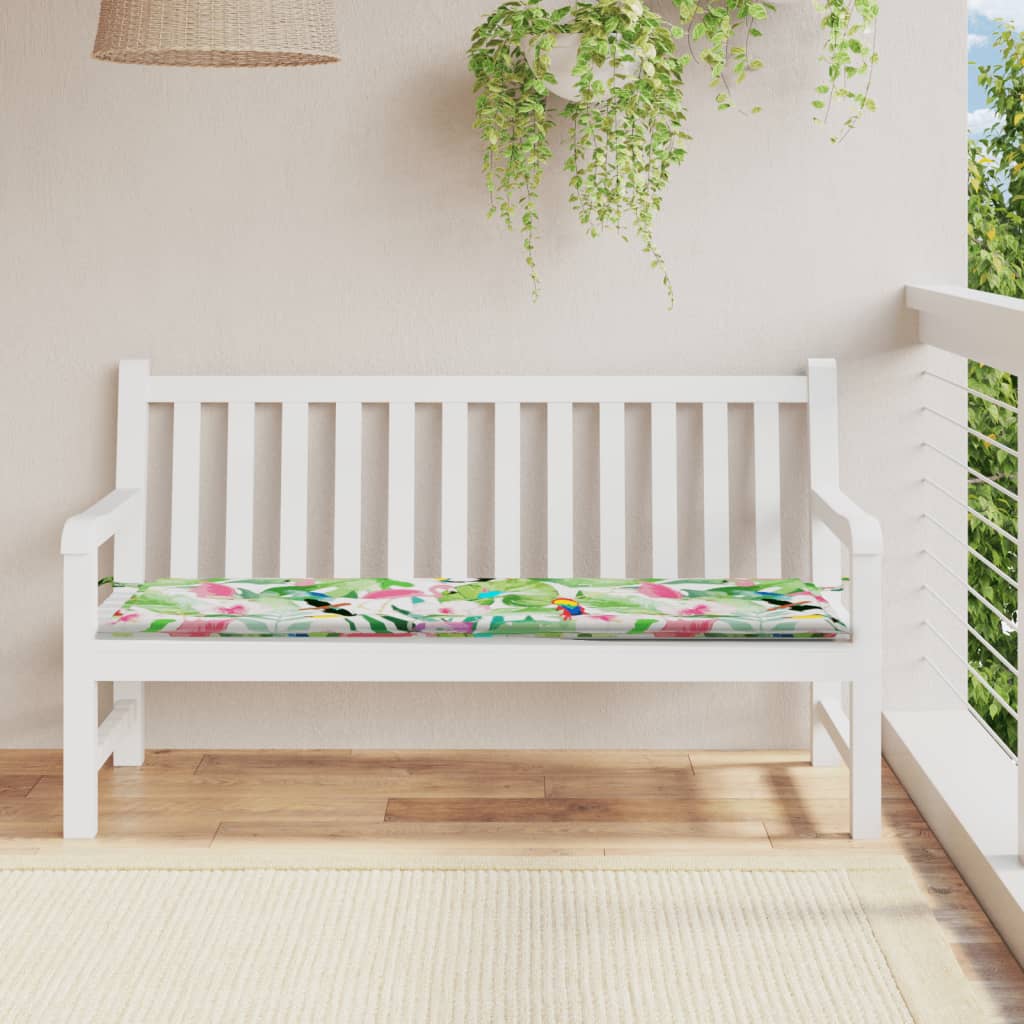 Cuscino Panca Giardino Multicolore 150x50x3cm in Tessuto Oxford 361159