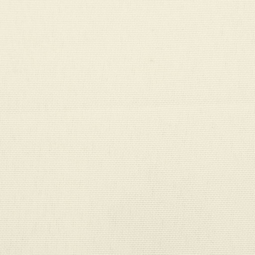 Cuscini per Sedia 6pz Bianco Crema 40x40x7 cm in Tessuto Oxford 361458