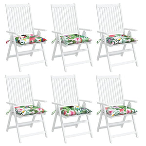 Cuscini per Sedia 6 pz Multicolore 40x40x7 cm in Tessutocod mxl 118399