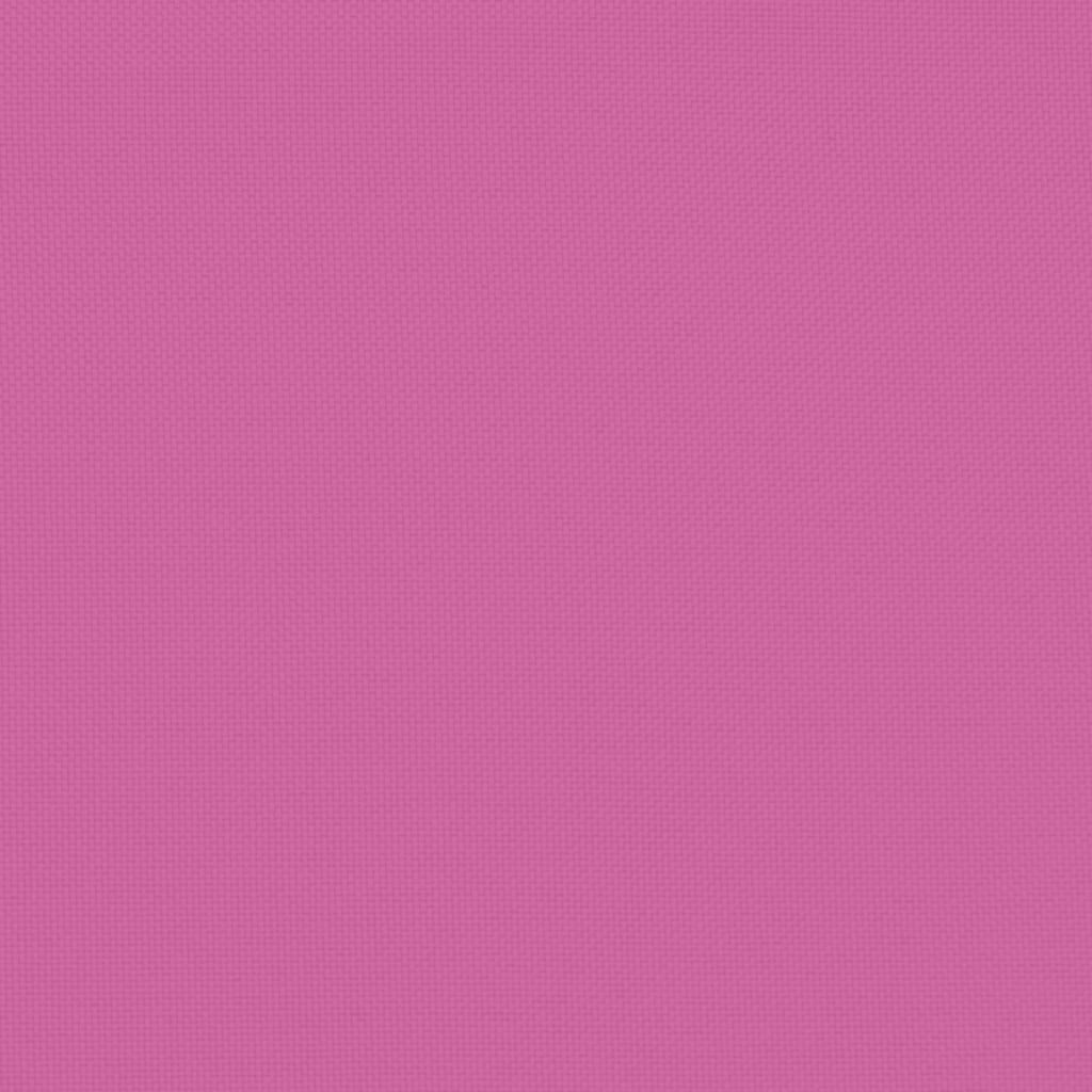 Cuscini per Sedia 6 pz Rosa 50x50x7 cm in Tessuto Oxford 361560