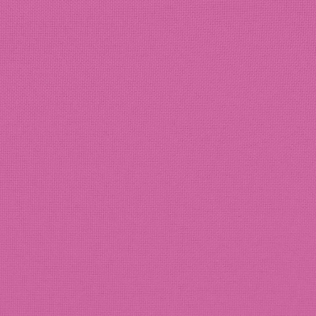 Cuscini per Sedia 6 pz Rosa 50x50x7 cm in Tessuto Oxford 361560