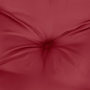 Cuscino per Panca Rosso Vino 120x50x7 cm in Tessuto Oxford 361592