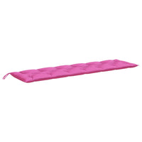 Cuscino per Panca da Giardino Rosa 200x50x7 cm in Tessutocod mxl 119594