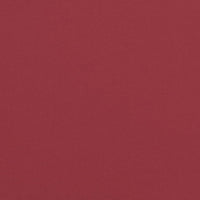 Cuscini per Panca 2 pz Rosso Vino 120x50x7 cm in Tessuto Oxford 361687