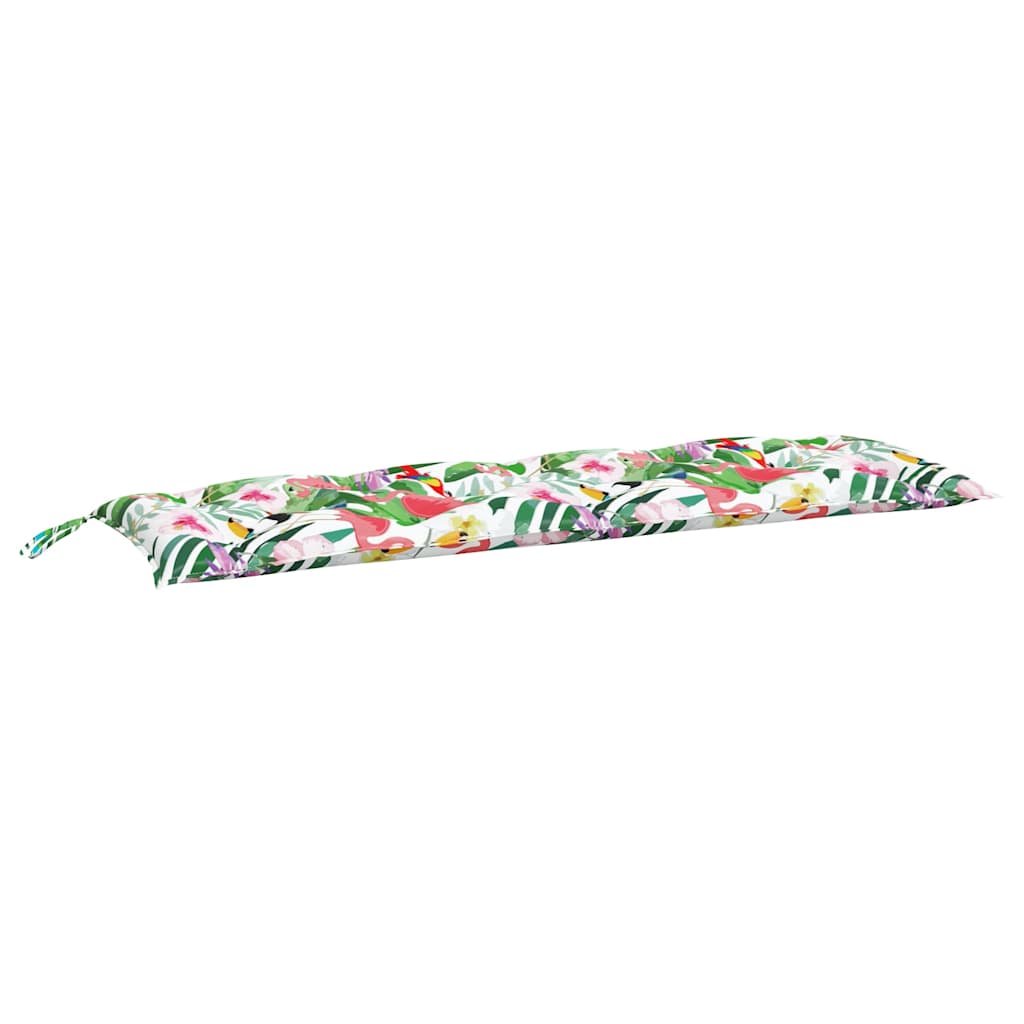 Cuscini Panca da Giardino 2pz Multicolore 150x50x7cm in Tessuto 361711