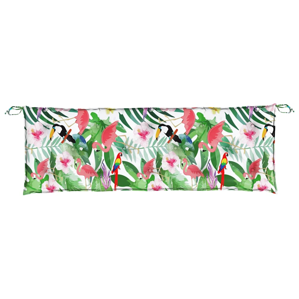 Cuscini Panca da Giardino 2pz Multicolore 150x50x7cm in Tessuto 361711