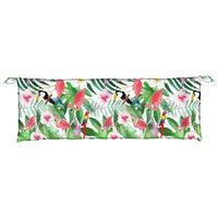 Cuscini Panca da Giardino 2pz Multicolore 150x50x7cm in Tessuto 361711